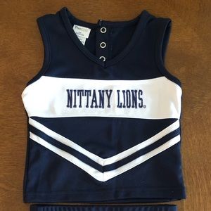 Penn State 3 pc cheerleader outfit